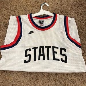 Nike United States mesh basketball cut jersey